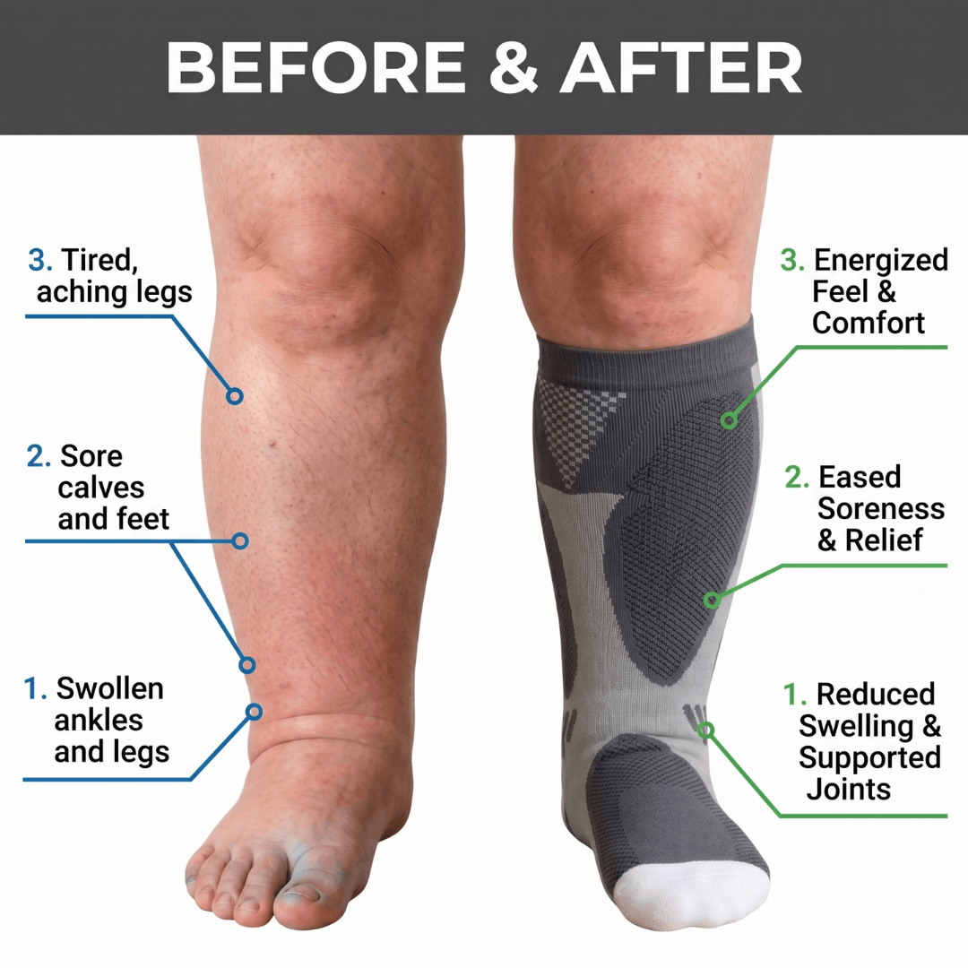 StepStrong™ Premium Compression Socks